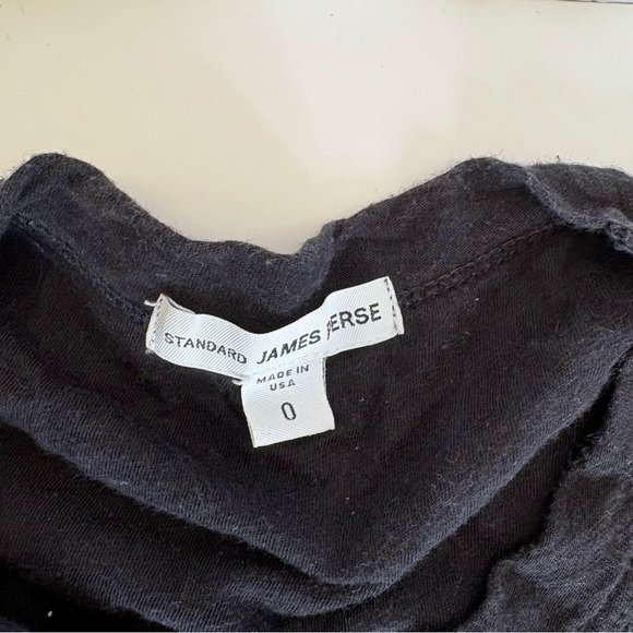 James Perse Sheer Slub Crew Neck Tee - Picture 10 of 13